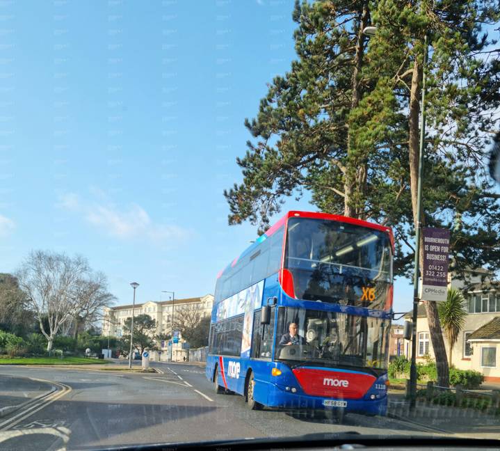 Image of morebus vehicle 1118. Taken by Victoria T at 09.57.41 on 2022.02.22